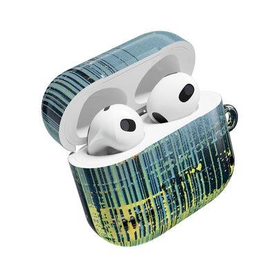 Acid Raster Circuit · Hard Case for AirPods & AirPods Pro · Teal