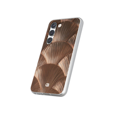 Rose Gilded Fan · Lite Phone Case for Samsung · Gold
