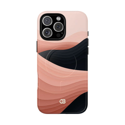 Pink Tough 2.0 Magsafe Phone Case for iPhone - Dune Shadow Layers