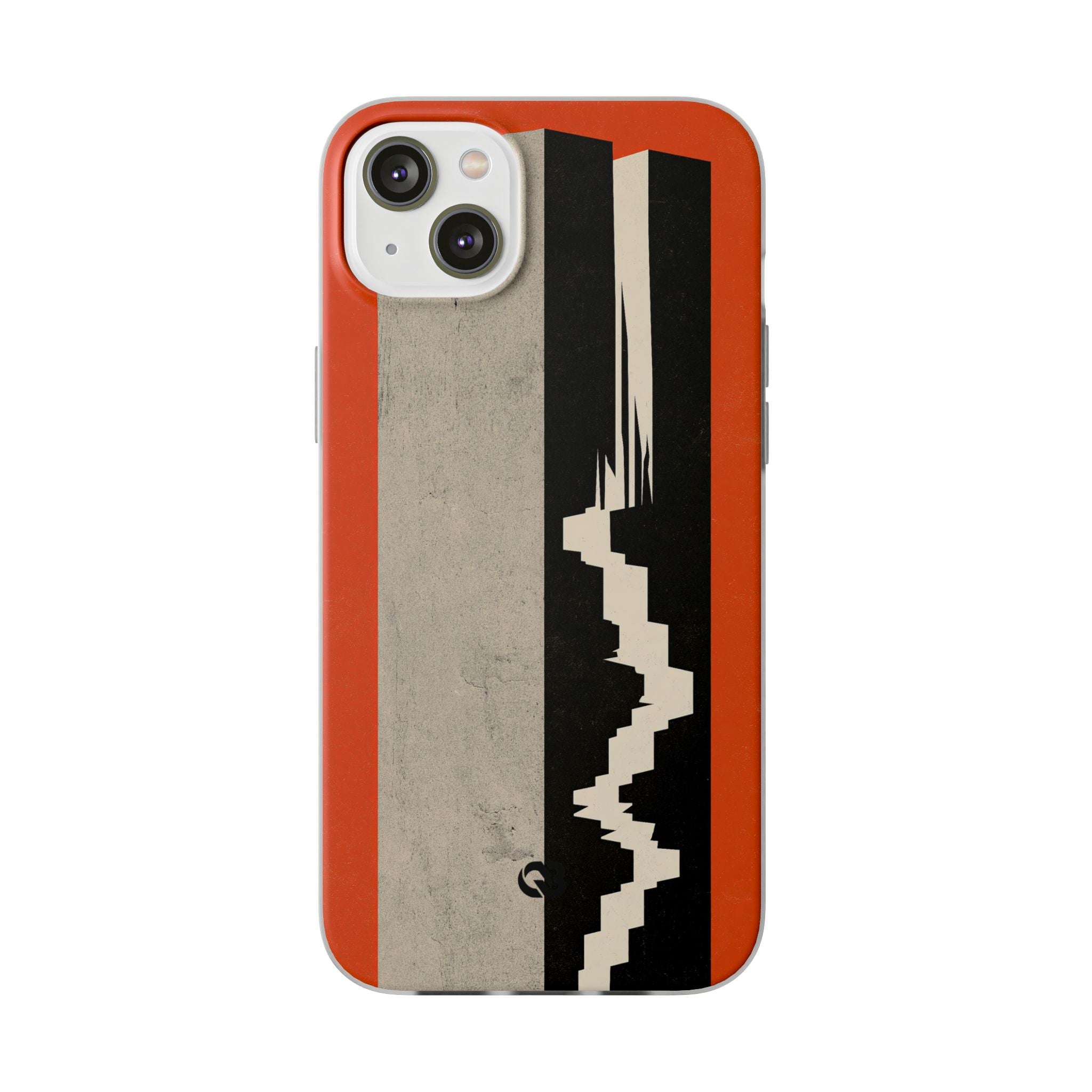 Orange Lite Phone Case for iPhone - Orange Monolith Rift