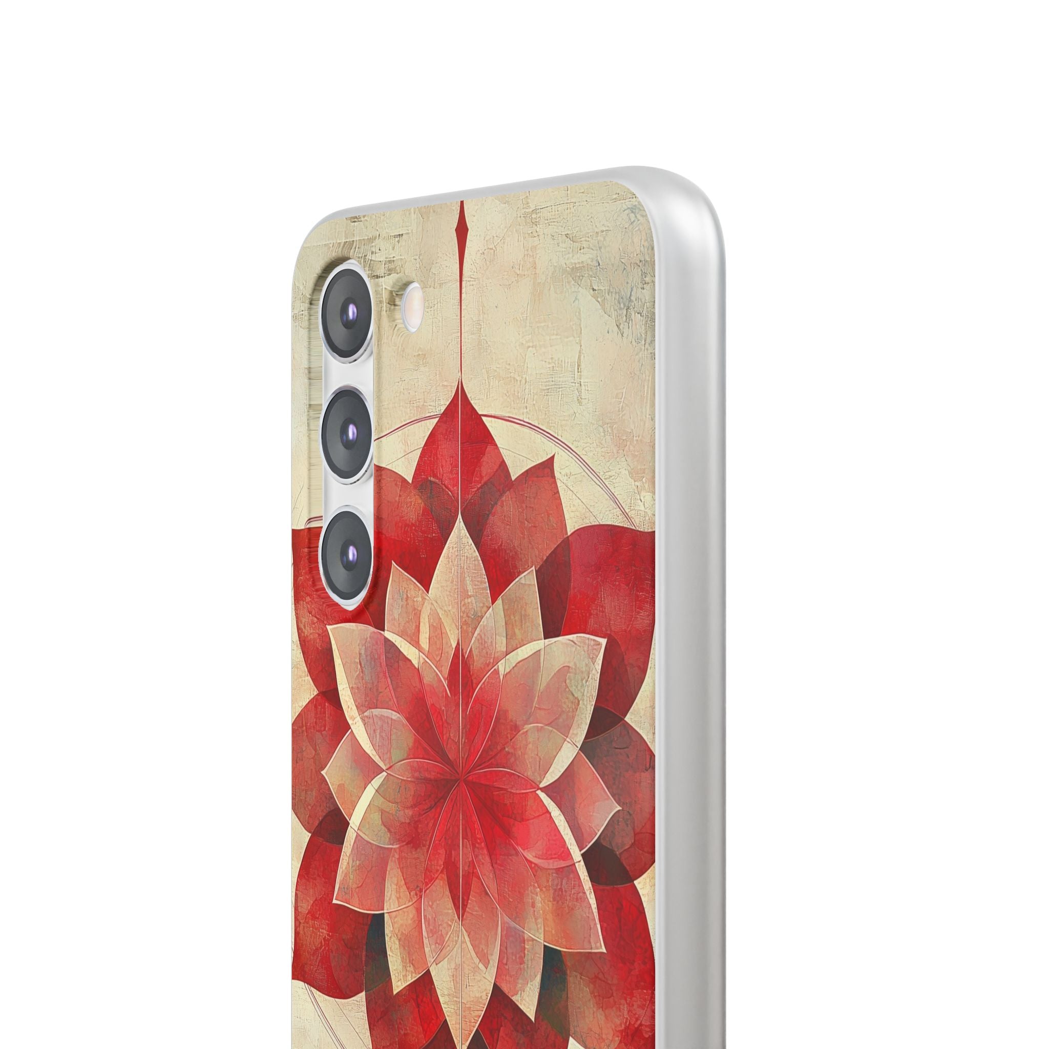 Crimson Petal Peak · Soft Phone Case for Samsung
