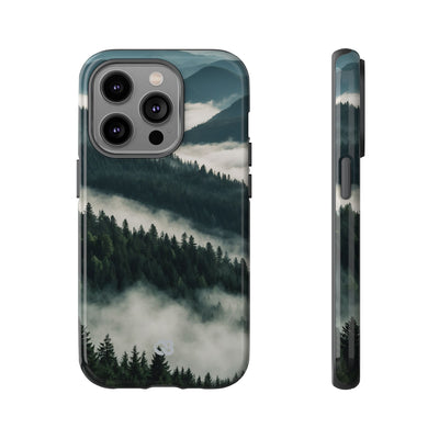 Misty Pine Peaks · Tough Phone Case for iPhone