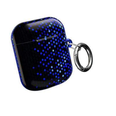 Cobalt Hex Dispersion · Hard Case for AirPods & AirPods Pro · Blue