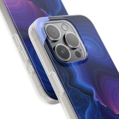 Radiant Strata · Lite Phone Case for iPhone ·  Blue
