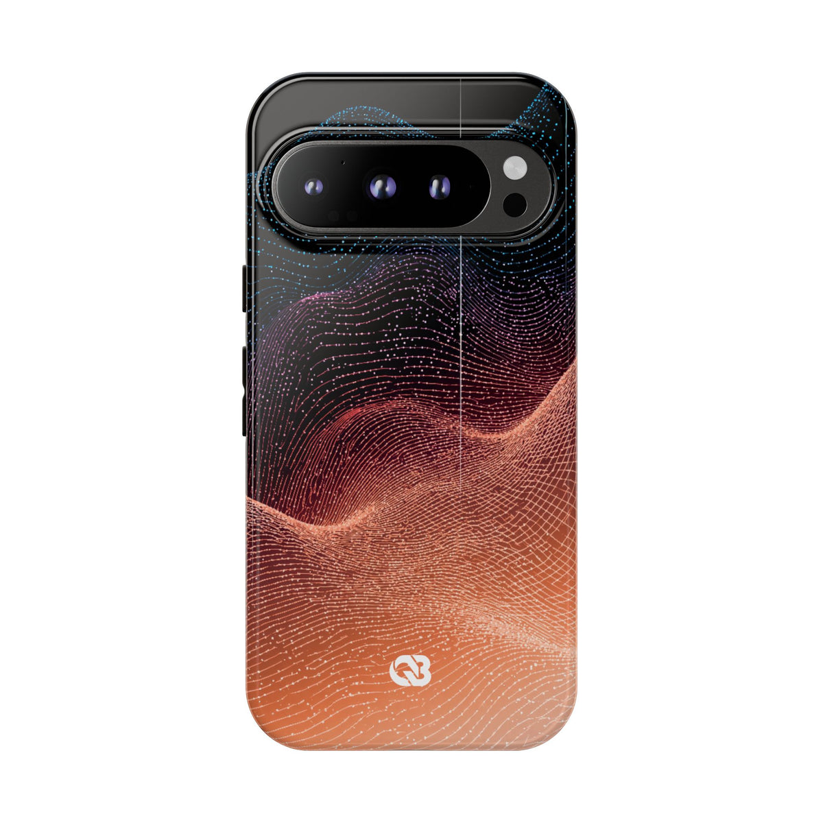 Spectral Elevation · Tough Phone Case for Pixel ·  Orange
