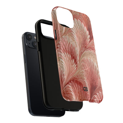 Blush Petal Plume · Tough 2.0 Magnetic Phone Case for iPhone · Pink