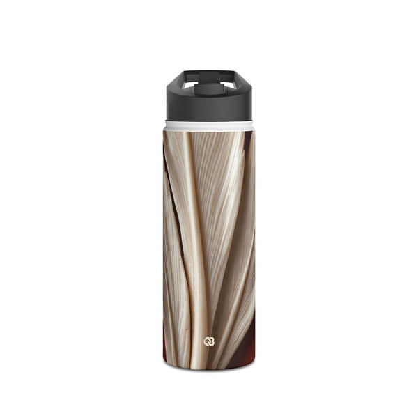 Carved Ivory Plume · Insulated Water Bottle · Red