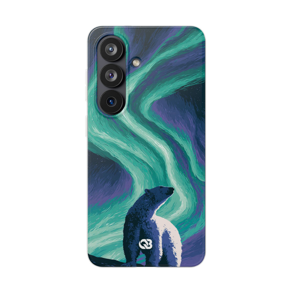 Arctic Aurora Bear · Lite Phone Case for Samsung · Teal