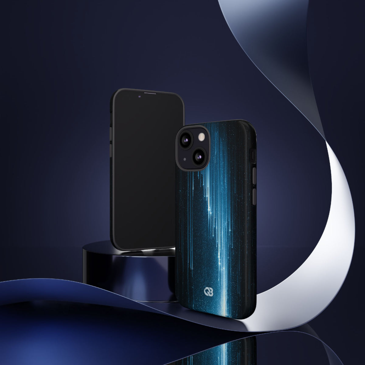 Nocturnal Cascade · Tough Phone Case for iPhone · Black