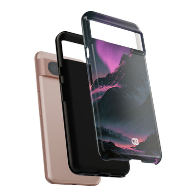 Arctic Aurora Summit · Tough Phone Case for Pixel ·  Black