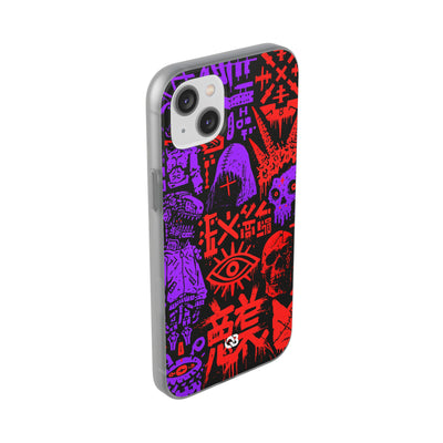 Underground Cyber Glyphs · Lite Phone Case for iPhone ·  Black