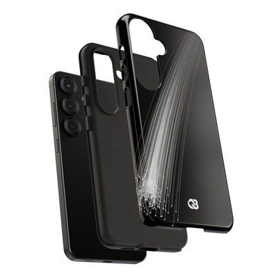 Black Tough Phone Case for Samsung - Linear Velocity Beam