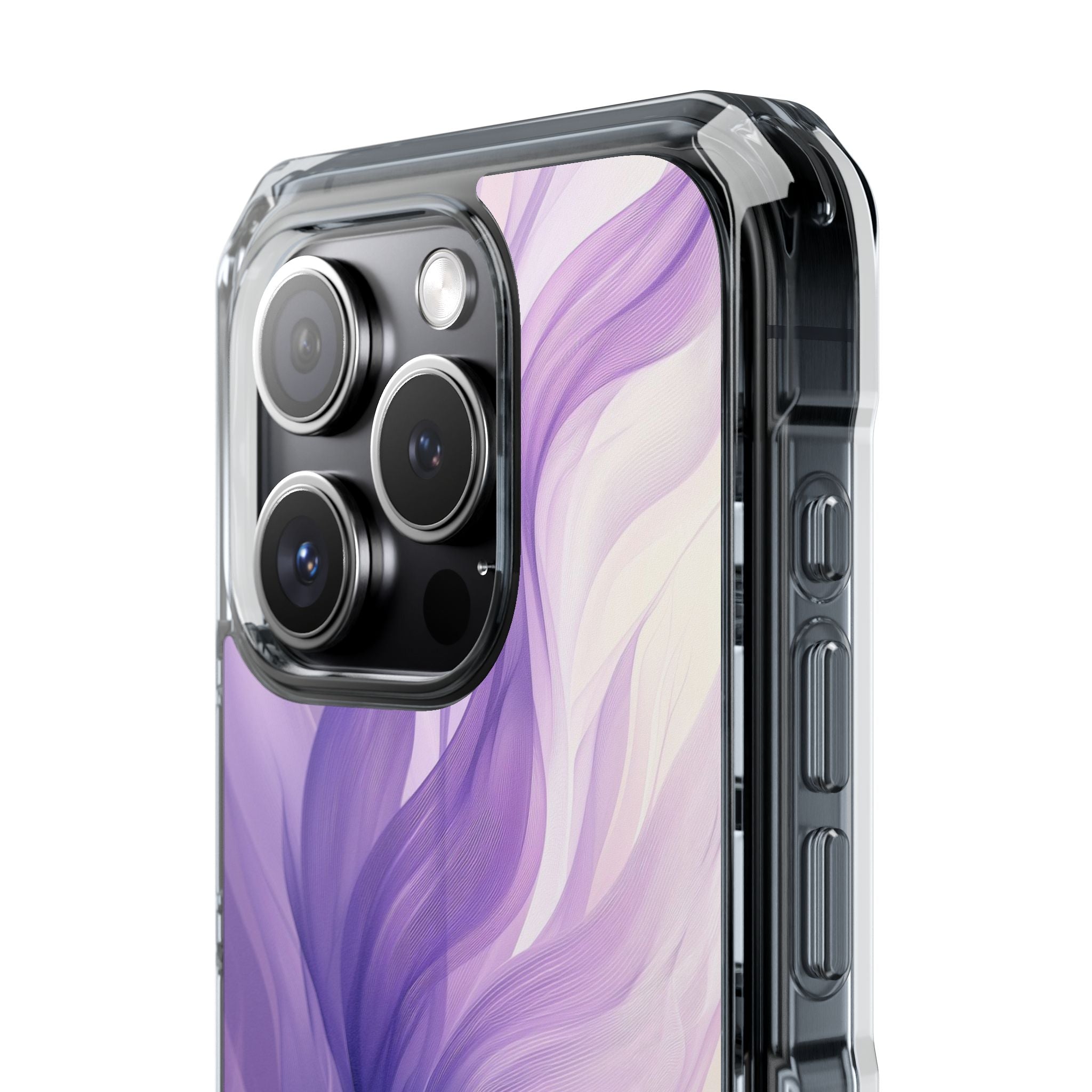 Amethyst Silk Waves · Impact Phone Case for iPhone · Magsafe