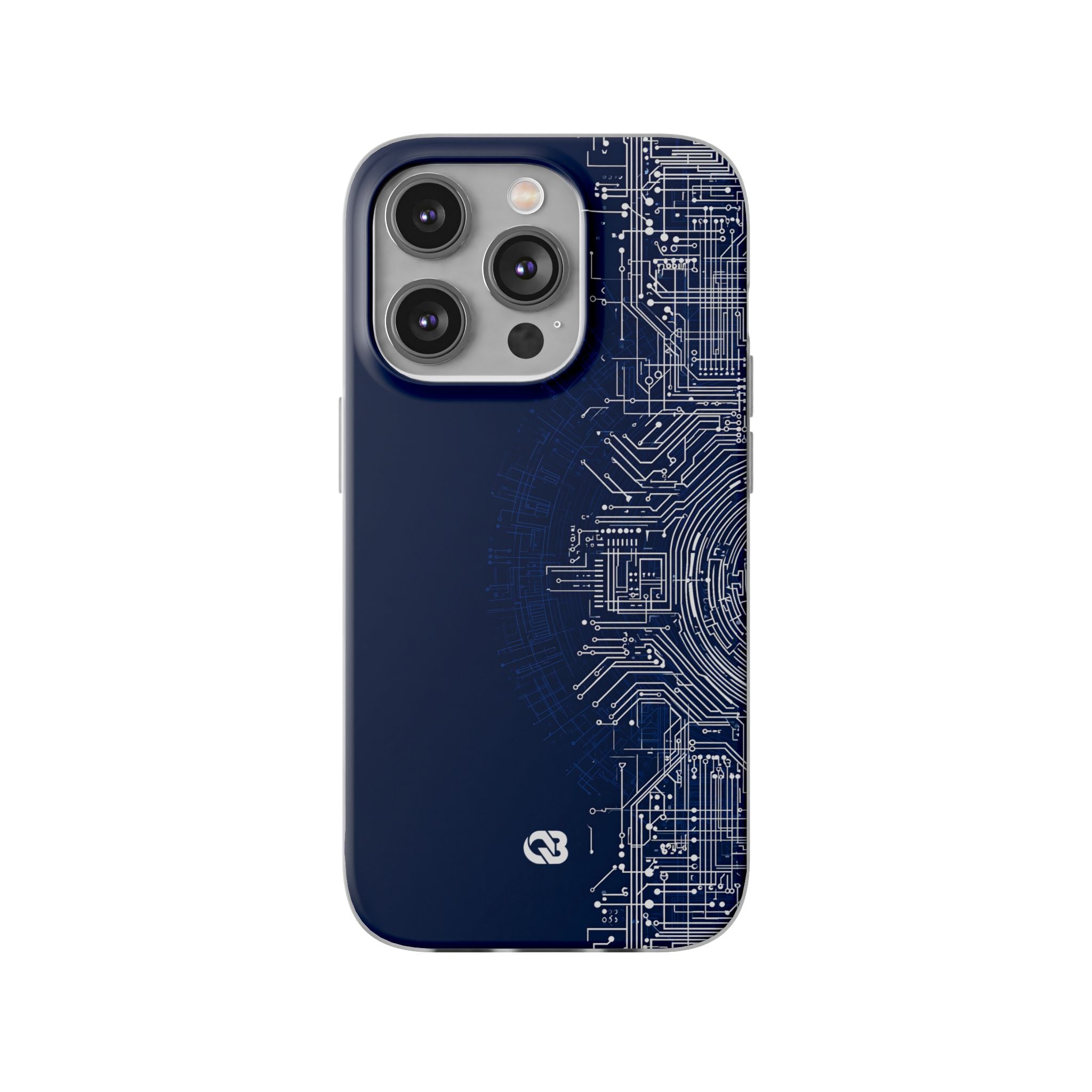 Blue Lite Phone Case for iPhone - Cobalt Circuit Logic