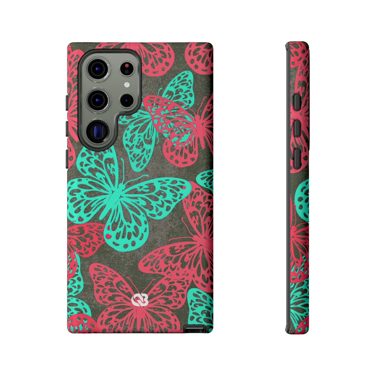 Electric Papillon · Tough Phone Case for Samsung · Pink