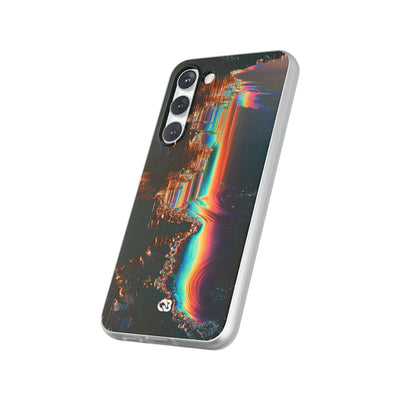 Prismatic Circuit · Lite Phone Case for Samsung · Black