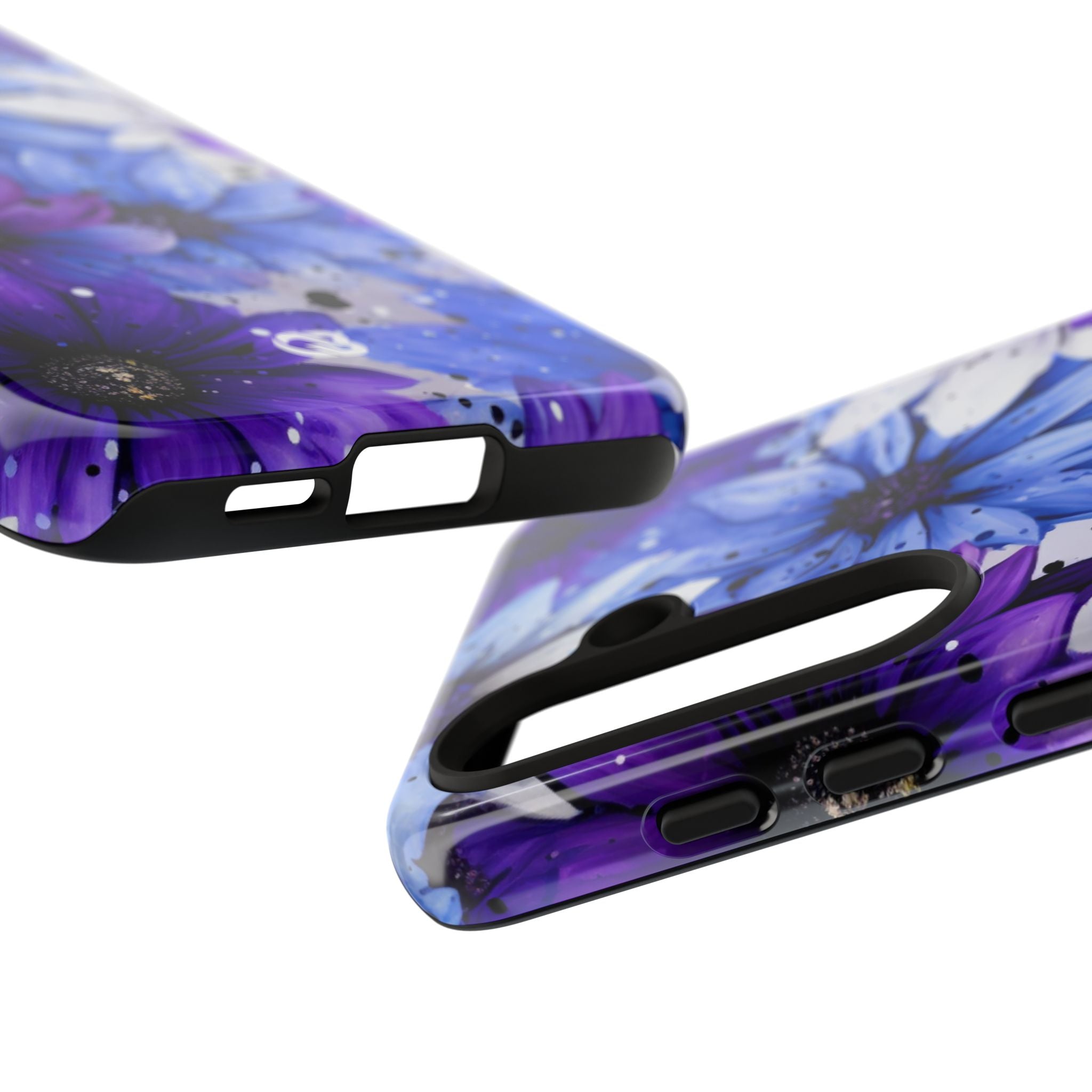 Ink Splatter Blooms · Tough Coque de téléphone pour Samsung