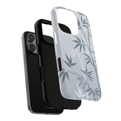 Blue Tough 2.0 Magsafe Phone Case for iPhone - Slate Bamboo Shadow