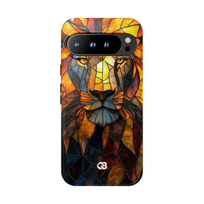 Amber Glass Lion · Tough Phone Case for Google Pixel