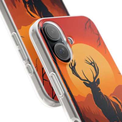 Amber Ridge Stag · Soft Phone Case for iPhone