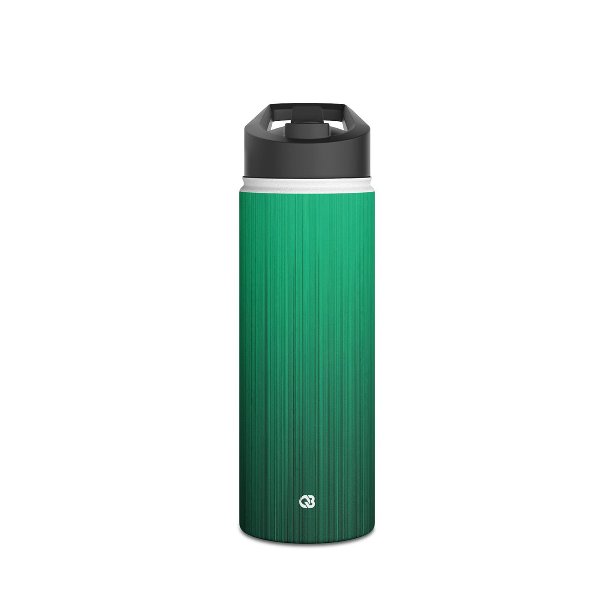 Emerald Cascade · Insulated Water Bottle · Green