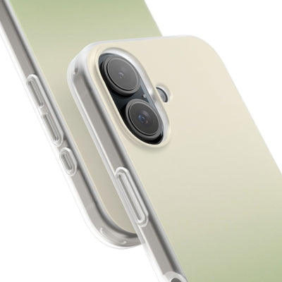 Green Lite Phone Case for iPhone - Bone Sage Fade