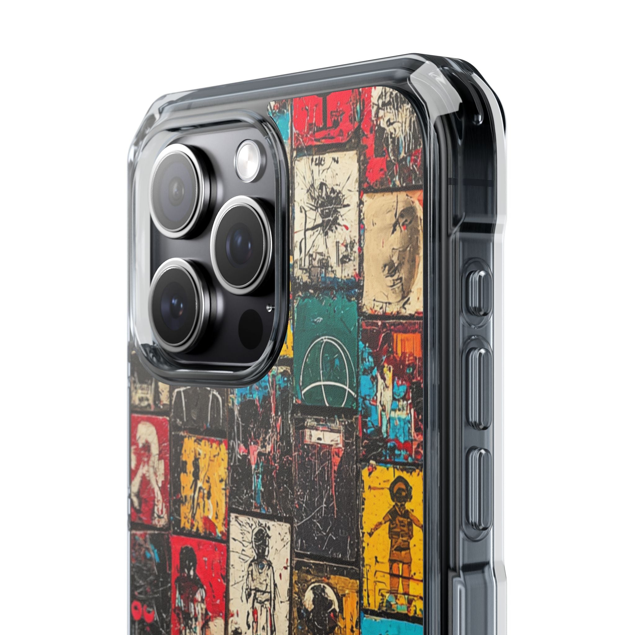 Figured Grid iPhone 15 Pro Max Case - Impact