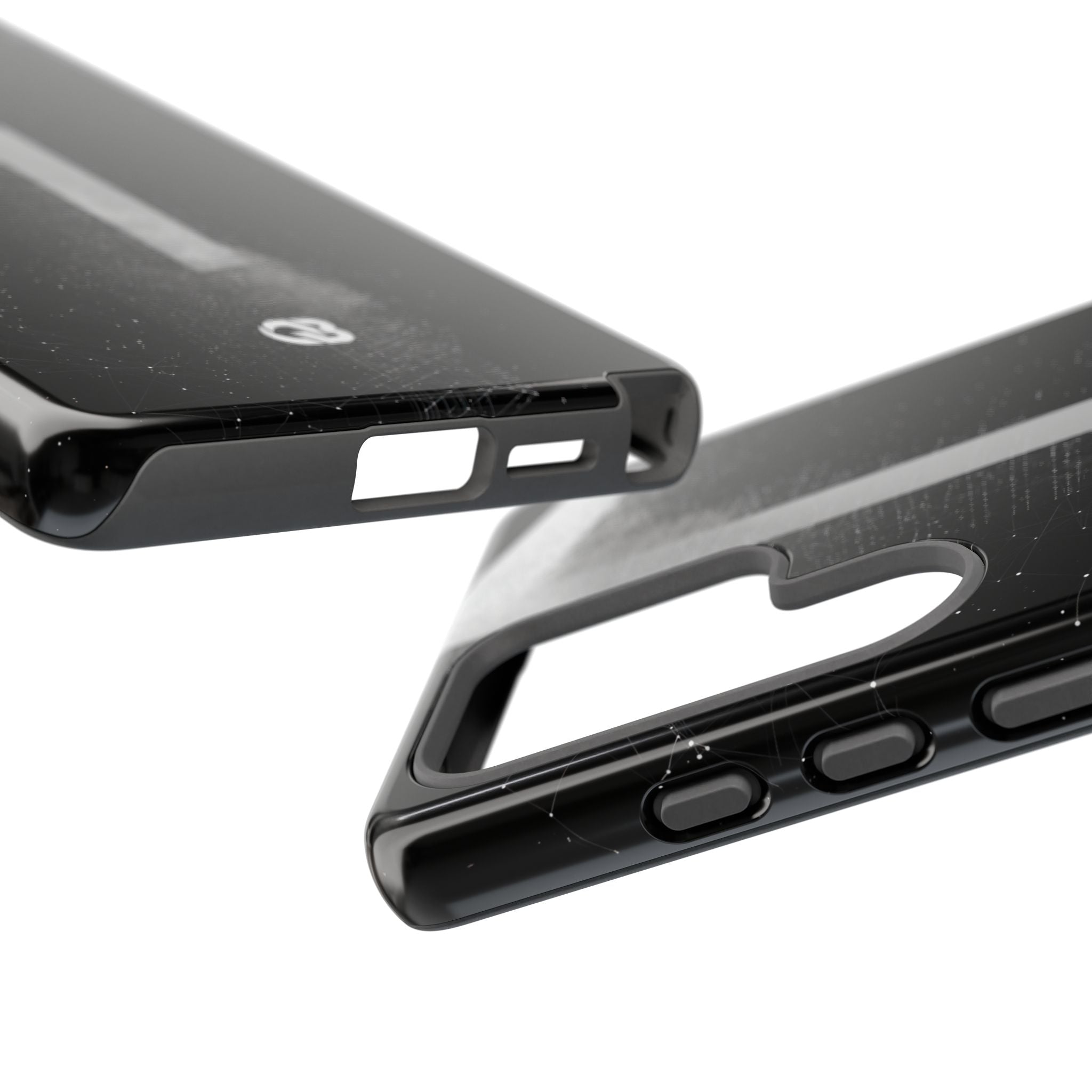 Black Tough Phone Case for Samsung - Vector Core Monolith