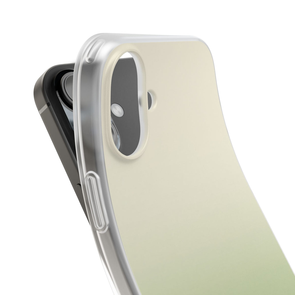 Muted Sage Ombre · Lite Phone Case for iPhone ·  Green