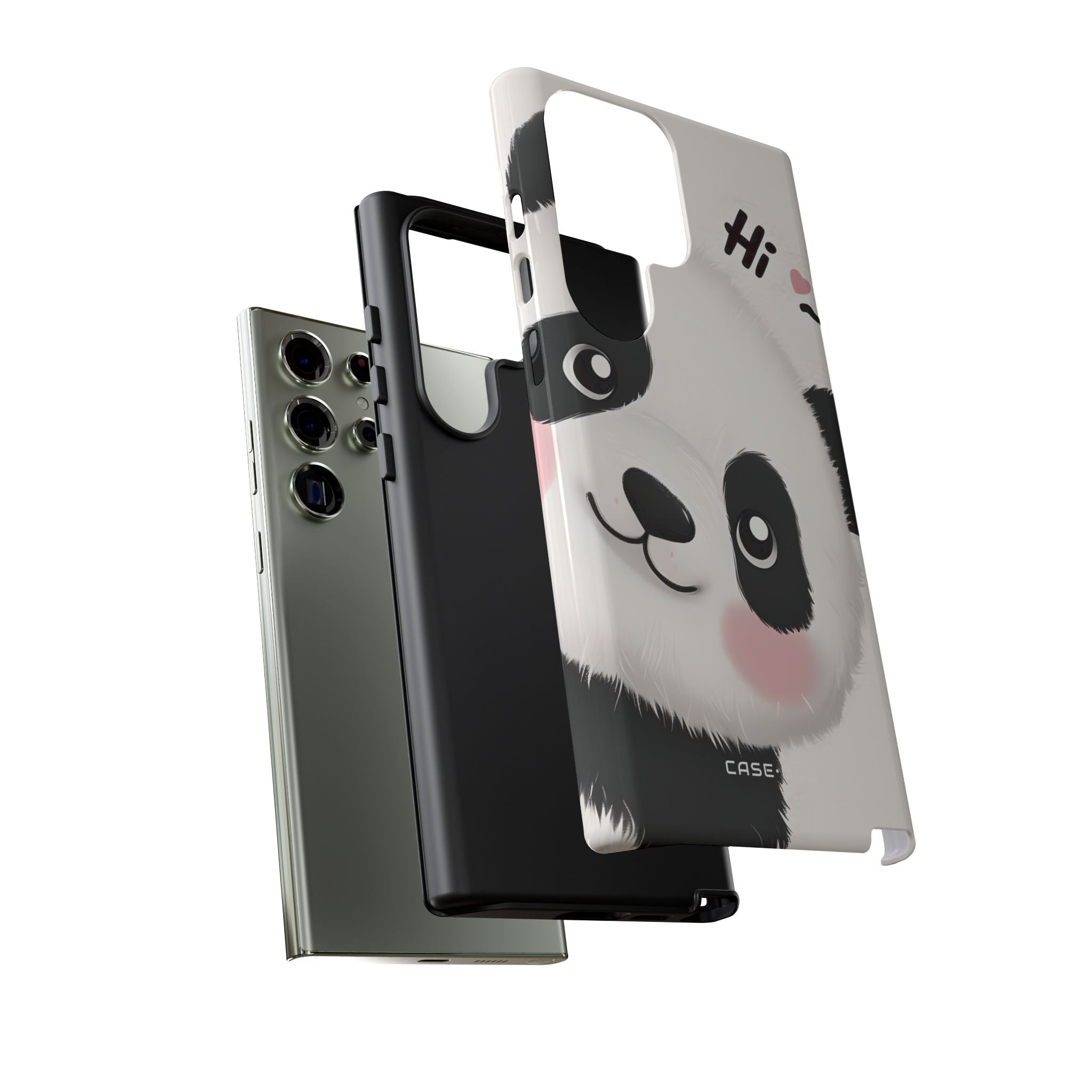 Panda Glow Samsung S23 Ultra Case - Tough