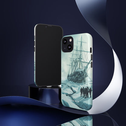 Icebound Ship iPhone 13 Case - Tough
