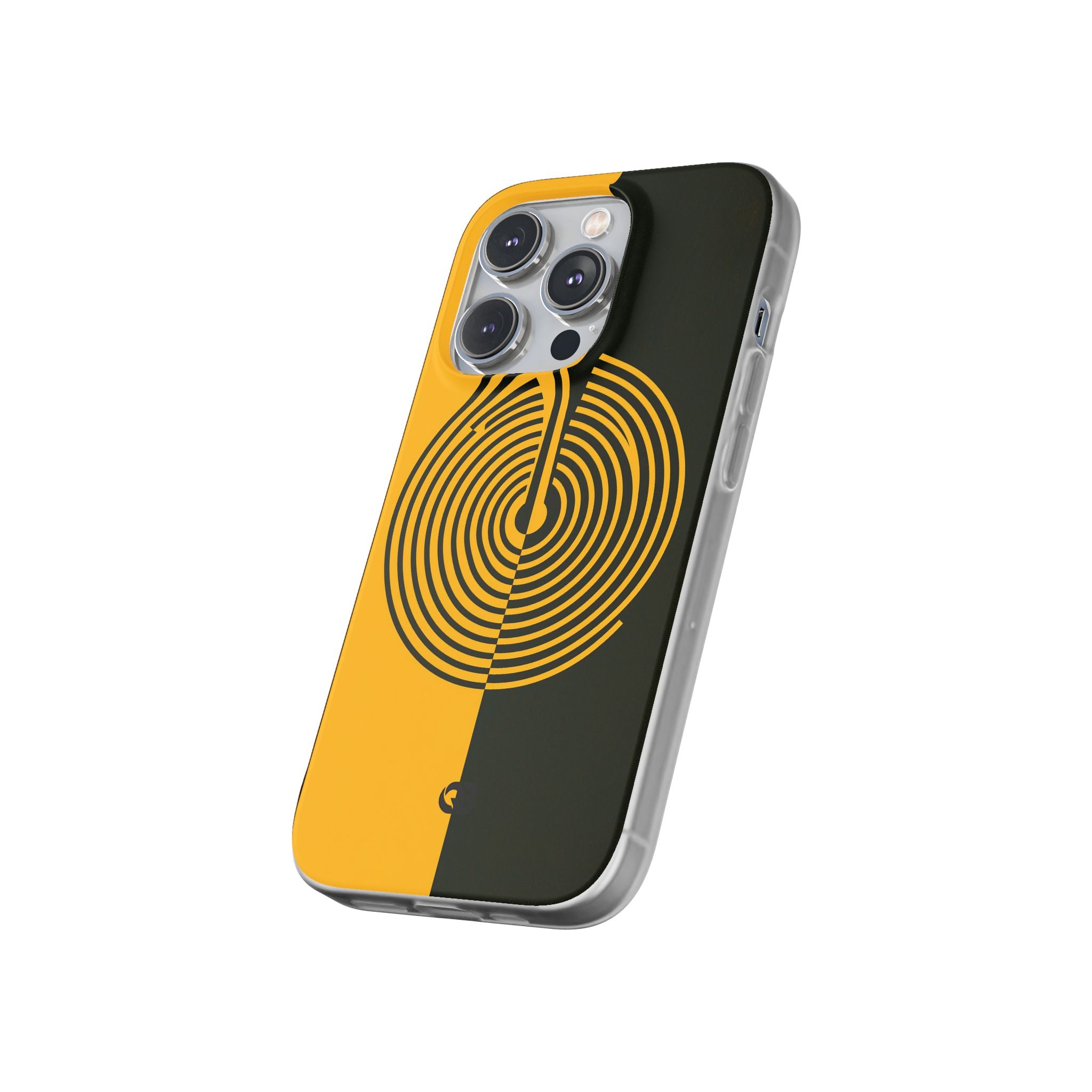 Yellow Lite Phone Case for iPhone - Voltage Sector Pulse