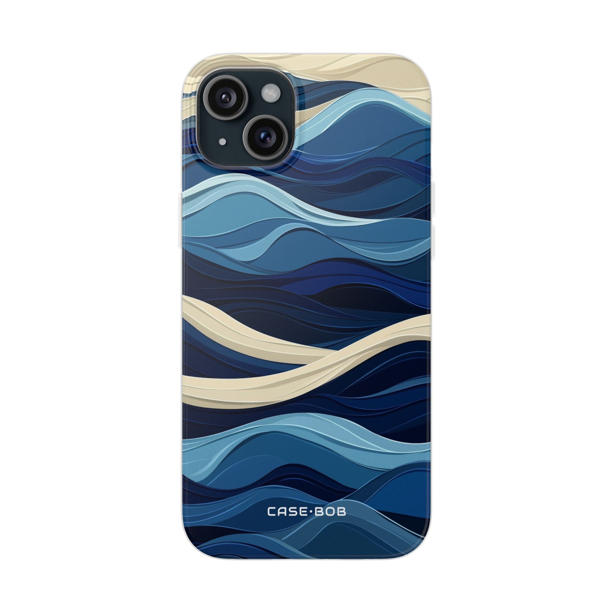Ocean Rhythm iPhone 15 Plus Case - Soft