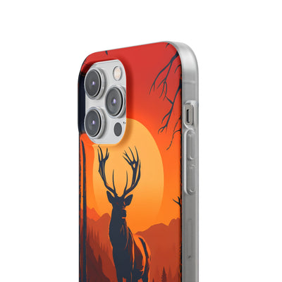 Amber Ridge Stag · Soft Phone Case for iPhone