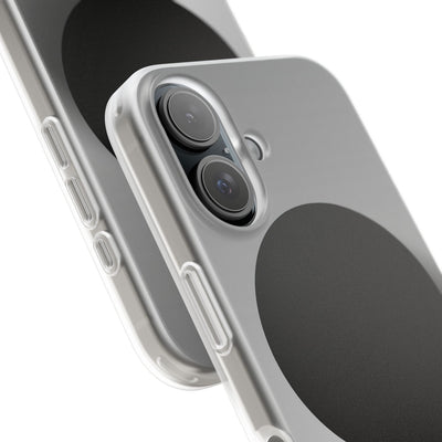 Grey Lite Phone Case for iPhone - Matte Onyx Sphere