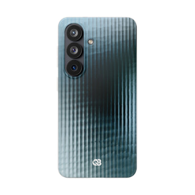 Blue Lite Phone Case for Samsung - Glacial Reeded Glass