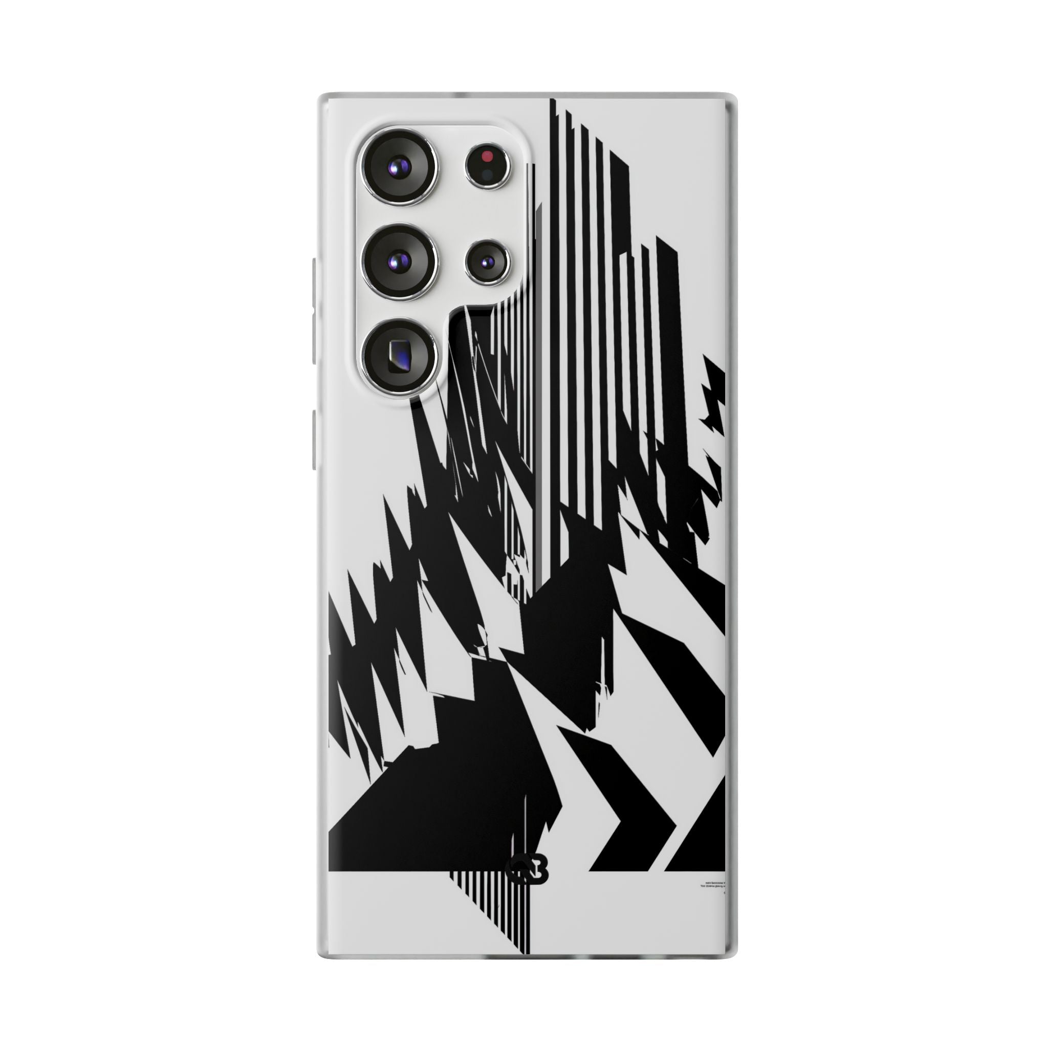 White Lite Phone Case for Samsung - Shattered Vector Spire