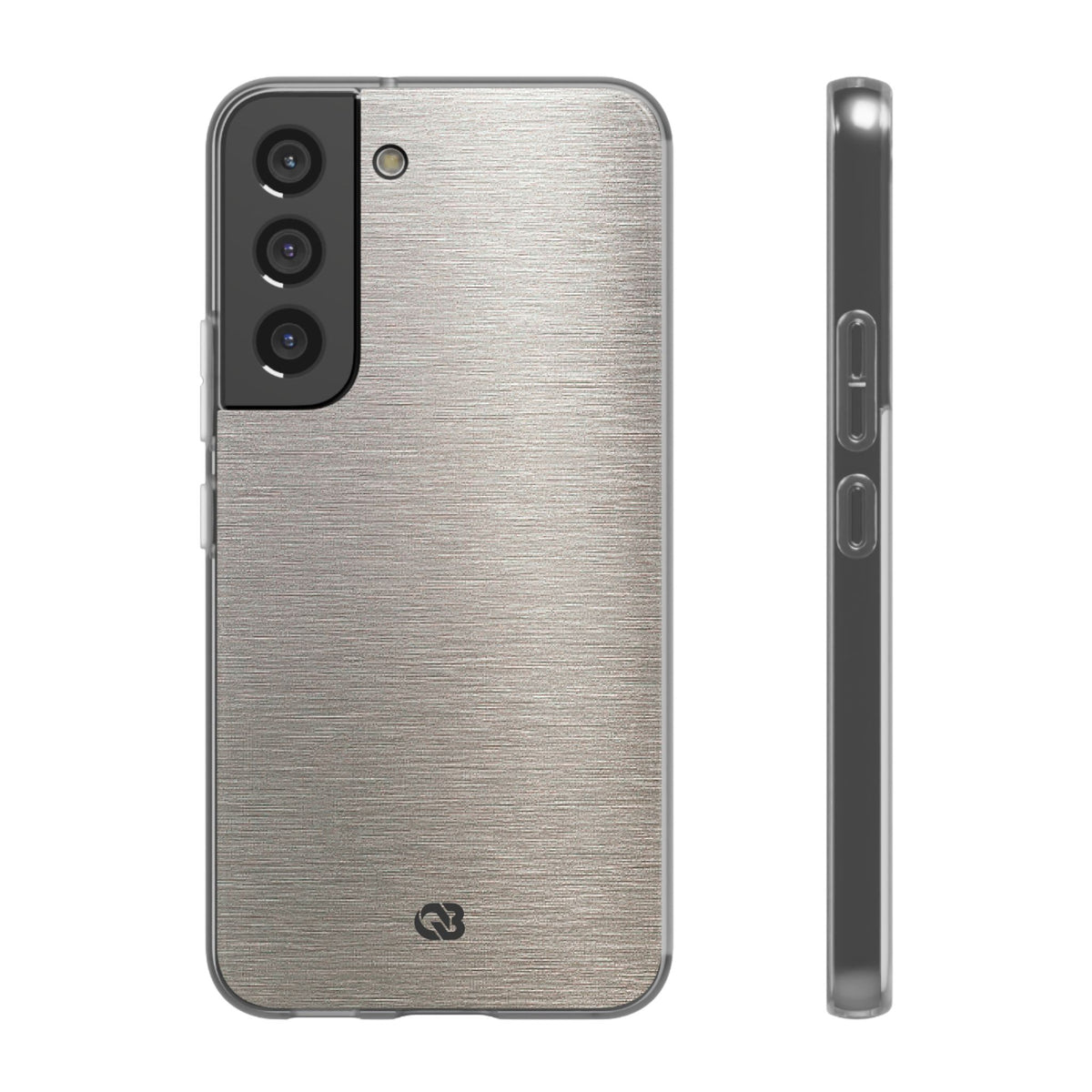 Brushed Silver Alloy · Lite Phone Case for Samsung · Silver