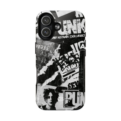 Underground Punk Collage · Tough 2.0 Magnetic Phone Case for iPhone · Black