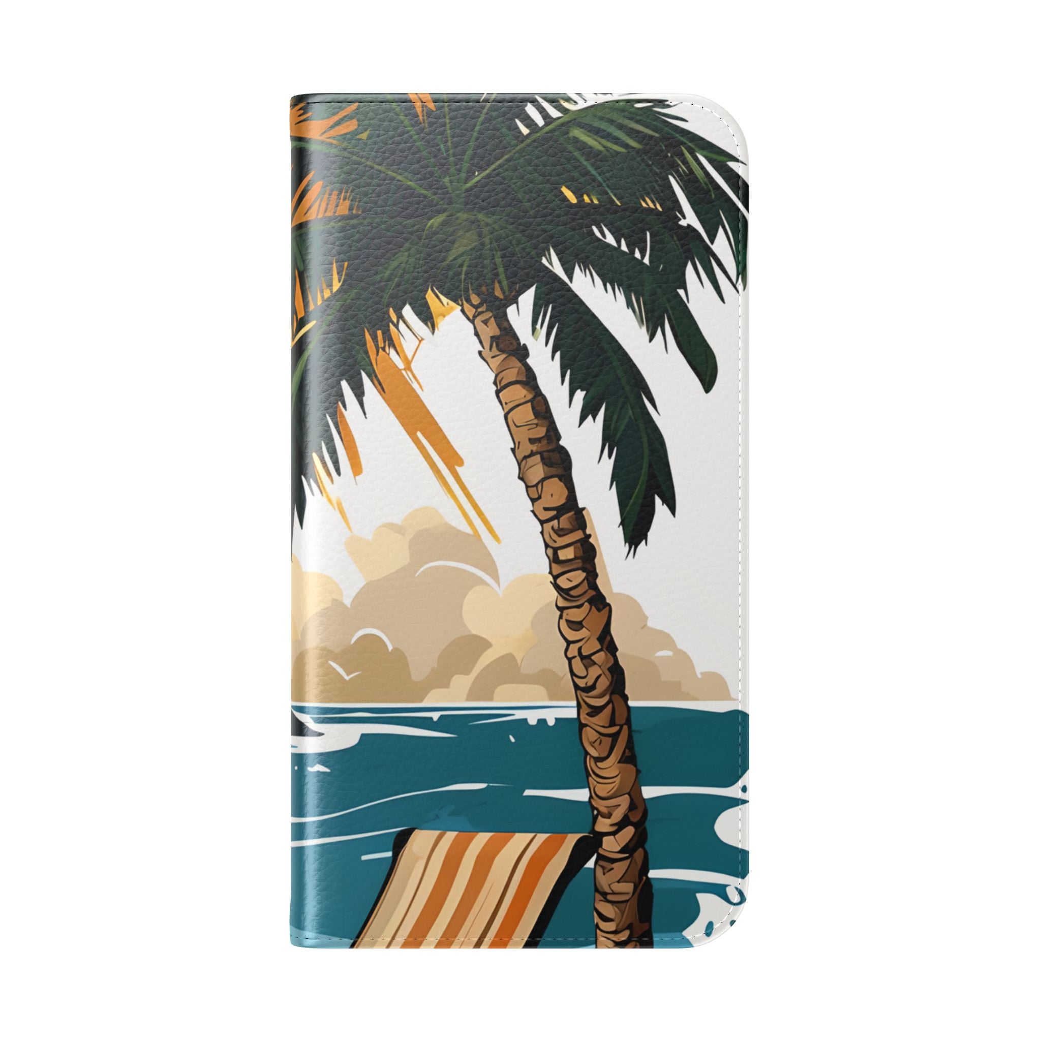 Palm Sunscape - iPhone 16 Plus Case - Wallet