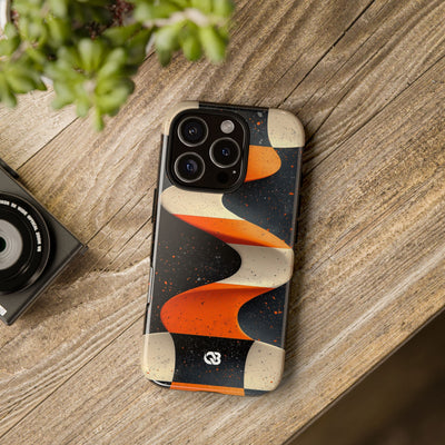 Orange Grit Twist · Tough Phone Case for iPhone