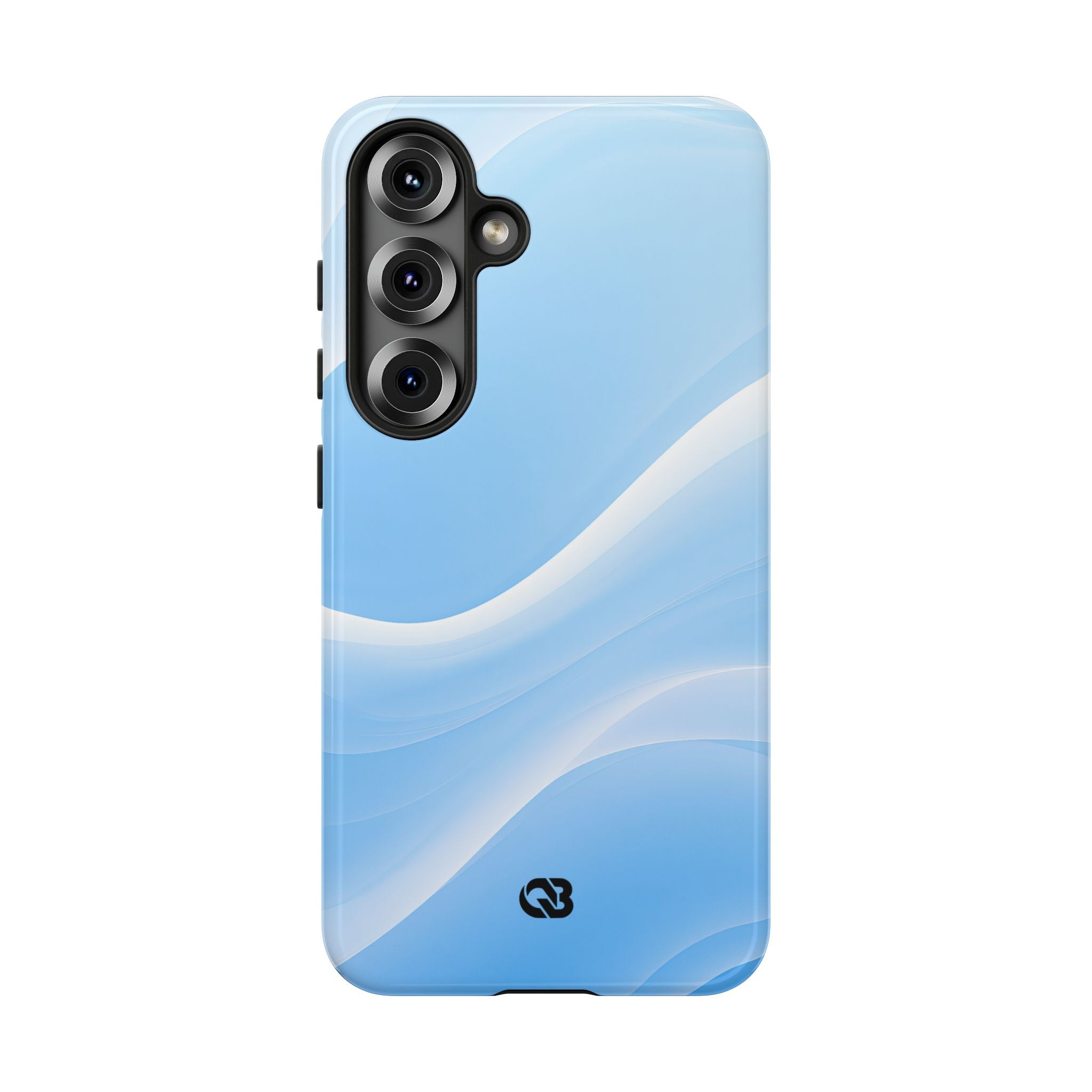 Blue Tough Phone Case for Samsung - Glacial Blue Silk