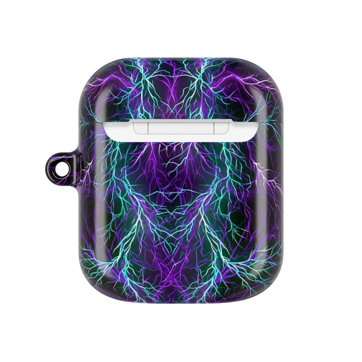 Electric Plasma Arbor · Hard Case for AirPods & AirPods Pro · Purple