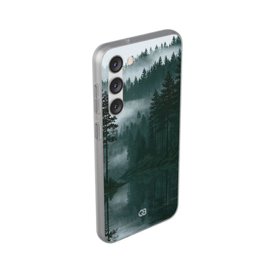 Green Lite Phone Case for Samsung - Misty Evergreen Mirror