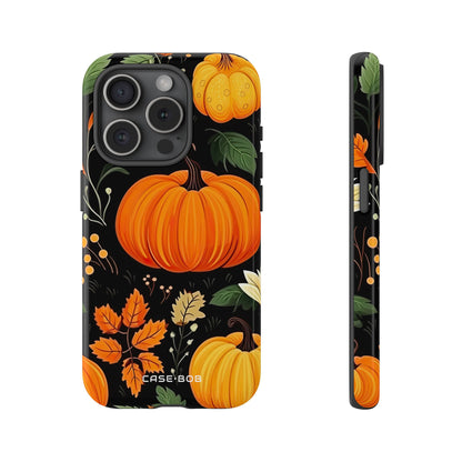 Pumpkin Glow iPhone 15 Pro Case - Tough