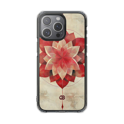Crimson Petal Peak · Impact Phone Case for iPhone · Magsafe