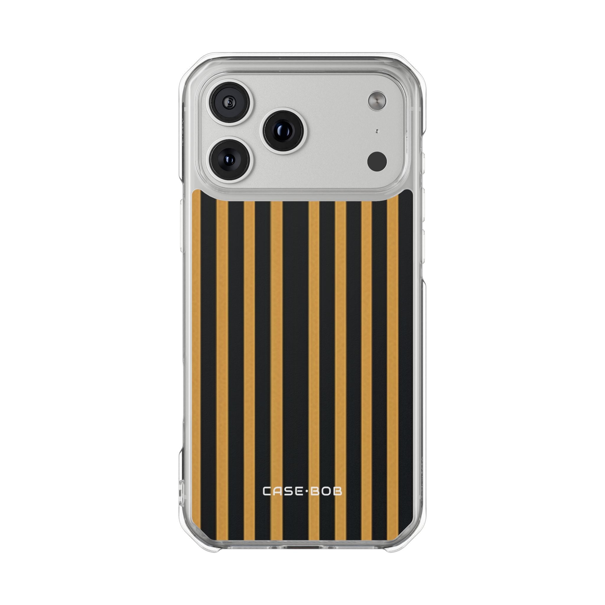 Gold Stripe Rhythm iPhone 17 Pro Max Case - Impact