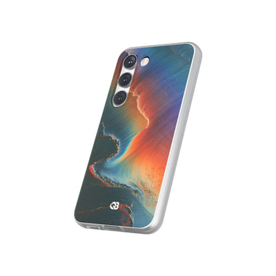 Prismatic Aura Shift · Lite Phone Case for Samsung · Blue