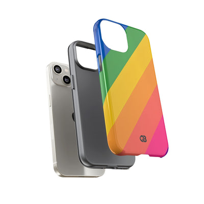Vibrant Spectrum Slope · Tough Phone Case for iPhone