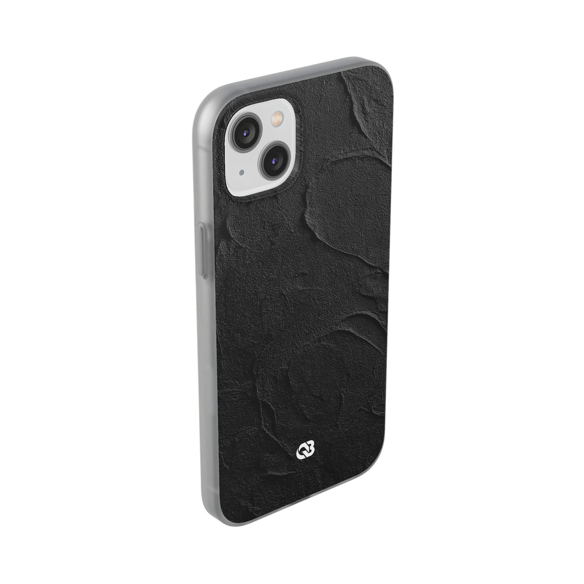 Obsidian Stucco Relief · Lite Phone Case for iPhone ·  Black